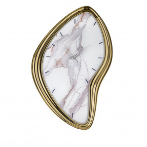 Bongelli Preziosi - Modello: Sagomato - Orologio da parete moderno grande con quadrante in marmo - SKU: ME2708/2M 