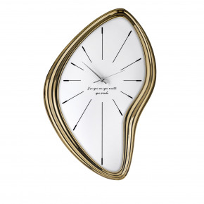 Bongelli Preziosi - Modello: Sagomato - Orologio da parete moderno grande con quadrante senza numeri - SKU: ME2708/2B 