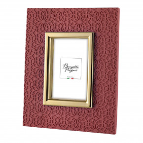 Bongelli Preziosi - Modello: Texture - Portafoto in marmorino floreale da tavolo dal design moderno ed elegante - Foto 13x18 - SKU: ME2351/ 