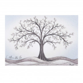 Bongelli Preziosi - Quadretto piccolo albero della vita 30x21 - Colore: Cipria - Tema Quadro: Figurativi - Realizzazione Quadro: Pannelli in Legno - SKU: ME2099/2CP - Codice EAN: 1234567159447 