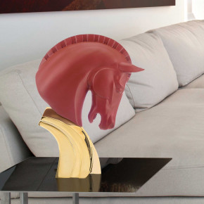 Bongelli Preziosi - Modello: Horse - Scultura da tavolo Cavallo grande in marmorino dal design moderno ed elegante - SKU: ME2344/3 