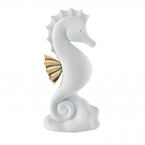 Bongelli Preziosi - Scultura da tavolo piccola in marmorino dal design moderno cavalluccio marino - SKU: ME2513/1 