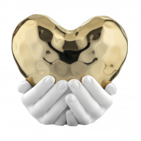 Bongelli Preziosi - Modello: Mani Cuore - Scultura moderna in marmorino - SKU: ME2605/2