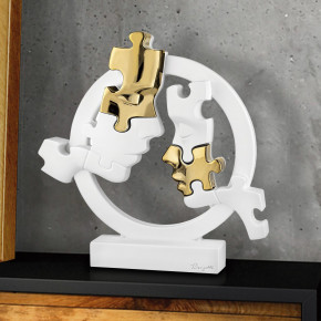 Bongelli Preziosi - Modello: Puzzle - Scultura piccola in marmorino con visi - SKU: ME2699/1 