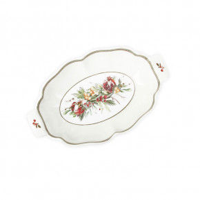 Brandani - Modello: Carol - Antipastiera ovale in porcellana - Colore: Bianco - SKU: B89972 - Codice EAN: 8029722899725 