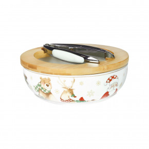 Brandani - Modello: Racconti - Ciotola portanoci in porcellana - Colore: Multicolore - SKU: B84795 - Codice EAN: 8029722847955 