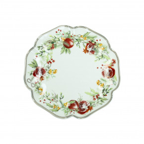 Brandani - Modello: Carol - Piatto in porcellana smerlato - Colore: Multicolore - SKU: B89981 - Codice EAN: 8029722899817 