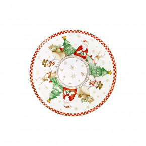 Brandani - Modello: Racconti - Piatto per panettone in porcellana - Colore: Multicolore - SKU: B84796 - Codice EAN: 8029722847962