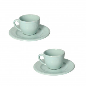 Brandani - Modello: Senzatempo - Set 2 pezzi tazzine da caffè in ceramica stoneware - SKU: B5250/TAZ.SW