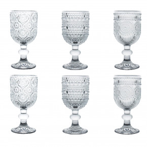 Brandani - Modello: Indie - Set 6 bicchierini shot da liquore in vetro - Colore: Trasparente - SKU: B51669 - Codice EAN: 8029722516691