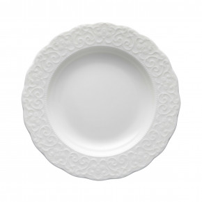 Brandani - Modello: Gran Gala - Set 6 pezzi piatti fondi in ceramica dalle linee classiche ed eleganti - Colore: Bianco - SKU: B53392 - Codice EAN: 8029722533926 