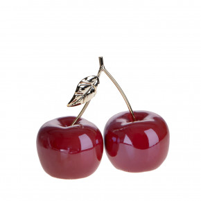 Brandani - Soprammobile ciliegia grande in ceramica - Colore: Rosso - SKU: B80213 - Codice EAN: 8029722802138 