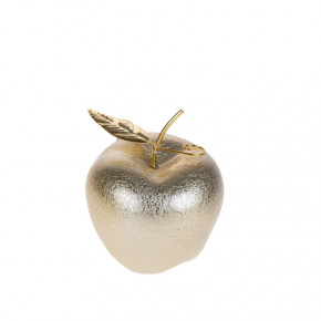 Brandani - Soprammobile in ceramica a forma di mela - Colore: Oro - SKU: B80150 - Codice EAN: 8029722801506 