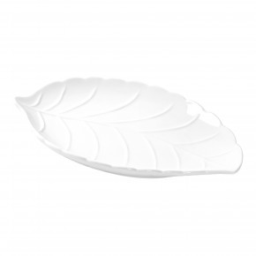 Brandani - Vassoio in porcellana a forma di foglia - Colore: Bianco - SKU: B51130 - Codice EAN: 8029722511306