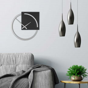 CalleaDesign - Modello: Karl - Orologio da parete con quadrante rotondo il legno dal design moderno ed elegante - SKU: 10-124 