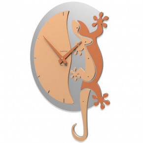 CalleaDesign - Modello: Geco Arrampicante - Orologio da parete - SKU: 54-10-2 