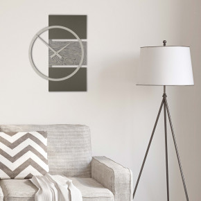 CalleaDesign - Modello: Adam - Orologio da parete grande in legno dal design moderno ed elegante - SKU: 10-123 