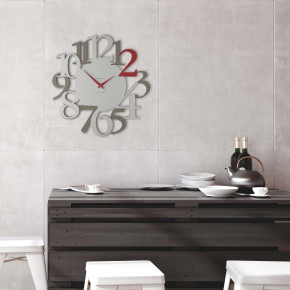 CalleaDesign - Modello: Russell - Orologio da parete in legno con numeri dal design moderno - SKU: 10-020 
