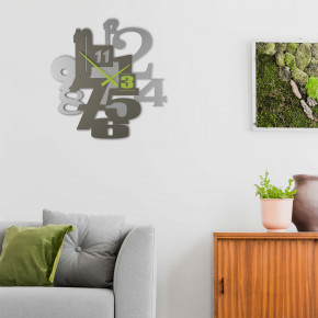 CalleaDesign - Modello: Kirsten - Orologio da parete in legno dal design moderno - SKU: 10-219