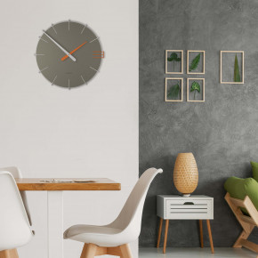 CalleaDesign - Modello: Mike - Orologio da parete rotondo in legno dal design moderno - SKU: 10-019 