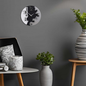 CalleaDesign - Modello: Princess - Orologio da parete rotondo in legno dal design moderno - SKU: 10-043 