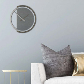CalleaDesign - Modello: Zaki - Orologio da parete rotondo in legno dallo stile moderno ed elegante - SKU: 10-135 