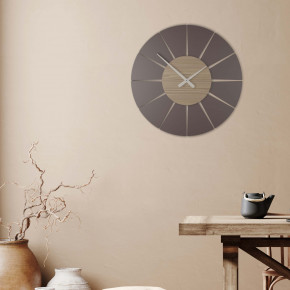 CalleaDesign - Modello: Extreme - Orologio da parete rotondo medio dal design moderno ed elegante - SKU: 10-212 