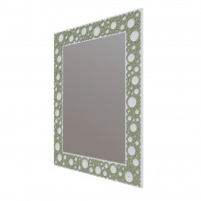 CalleaDesign - Modello: Bollicine - Specchio da parete con cornice in legno dal design moderno - SKU: 61-14-1 