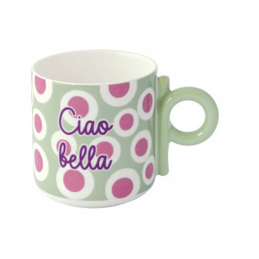Easy Life - Modello: Energy - Tazza in porcellana - Ciao Bella - Colore: Multicolore - SKU: R1775#ENCB - Codice EAN: 8001544180946
