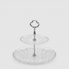 EDG - Enzo de Gasperi - Alzazta per dolci dal design moderno ed elegante con 2 piani - SKU: 107944-000 - Codice EAN: 8059824299321 