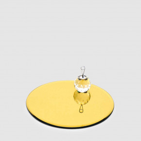 EDG - Enzo de Gasperi - Base specchiata piccola rotonda dal design moderno ed elegante - SKU: 107249 