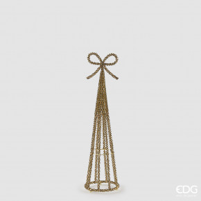 EDG - Enzo de Gasperi - Modello: Jewel - Decorazione natalizia a forma di alberello - Colore: Verde/Oro - SKU: 8100711A701 - Codice EAN: 8059824497499 