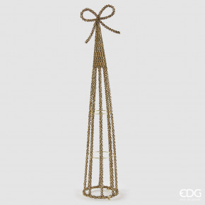 EDG - Enzo de Gasperi - Modello: Jewel - Decorazione natalizia con a forma di alberello - Colore: Verde/Oro - SKU: 8100712A701 - Codice EAN: 8059824497598 
