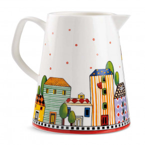 Egan - Modello: Paese Mio - Caraffa in ceramica - Colore: Rosso - SKU: 121070 - Codice EAN: 8055267588756