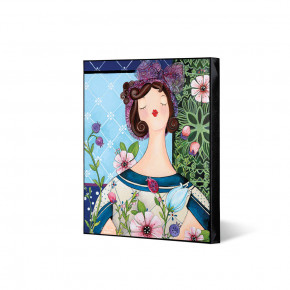 Egan - Modello: Le Pupazze - Quadro moderno in tela dipinta a mano "La Dora" 50x60 - Tema Quadro: Array - Realizzazione Quadro: Dipinti su Tela - SKU: 101005 - Codice EAN: 8059018037173