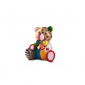 Egan - Modello: Britto - Soprammobile in ceramica "Orso" - Colore: Multicolore - SKU: BT18OR/2 - Codice EAN: 8059018036473 