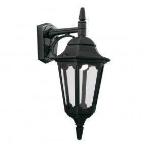 Elstead Lighting - Modello: Parish - Applique da esterno da parete con struttura in alluminio e paralume in vetro - Colore: Nero - Attacco Lampadina: E27 - 1 Lampadina - Watt 100W - Dimmerabile: NO - Grado di Protezione: IP44 - Classe Energetica: A - SKU: PR2-BLACK - Codice EAN: 5024005208501 