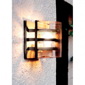 Elstead Lighting - Modello: Frida - Applique da parete 1 luce da esterno con struttura in metallo diffusore in vetro - Colore: Grafite - Attacco Lampadina: E27 - 1 Lampadina - Watt 100W - Dimmerabile: NO - Grado di Protezione: IP54 - Classe Energetica: A - SKU: FRIDA-M - Codice EAN: 5024005372219 