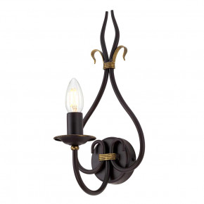 Elstead Lighting - Modello: Windermere - Applique da parete in acciaio dal design rustico con diffusore a 1 lampadina - Colore: Bronzo - Attacco Lampadina: E14 - 1 Lampadina - Watt 60W - Dimmerabile: NO - Classe Energetica: A - SKU: WM1 - Codice EAN: 5024005459903