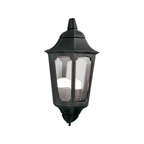 Elstead Lighting - Modello: Parish - Applique per esterni da parete con struttura in alluminio e diffusore in vetro - Colore: Nero - Attacco Lampadina: E27 - 1 Lampadina - Watt 100W - Dimmerabile: NO - Grado di Protezione: IP44 - Classe Energetica: A - SKU: PR7-BLACK - Codice EAN: 5024005276302 