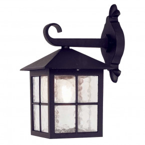 Elstead Lighting - Modello: Winchester - Applqiue da parete per esterni con struttura in alluminio e diffusore in vetro - Colore: Nero - Attacco Lampadina: E27 - 1 Lampadina - Watt 100W - Dimmerabile: NO - Grado di Protezione: IP44 - Classe Energetica: A - SKU: BL18-BLACK - Codice EAN: 5024005282006 