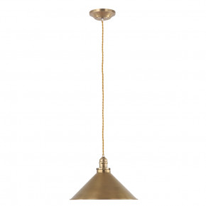 Elstead Lighting - Modello: Provence - Lampada a sospensione con struttura paralume in acciaio dal design industrial - Attacco Lampadina: E27 - 1 Lampadina - Watt 100W - Dimmerabile: NO - Grado di Protezione: IP20 - Classe Energetica: A - SKU: PV-SP