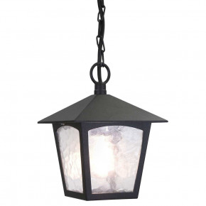 Elstead Lighting - Modello: York - Lampada a sospensione da esterni con struttura in alluminio e diffusore in vetro - Colore: Nero - Attacco Lampadina: E27 - 1 Lampadina - Watt 100W - Dimmerabile: NO - Grado di Protezione: IP44 - Classe Energetica: A - SKU: BL6B-BLACK - Codice EAN: 5024005234005 