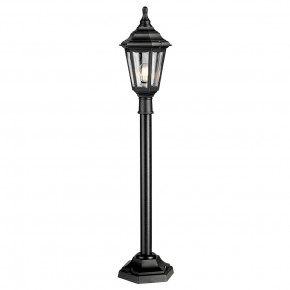 Elstead Lighting - Modello: Kinsale - Lampione da giardino alto con struttura in resina e diffusore in acrilico - Colore: Nero - Attacco Lampadina: E27 - 1 Lampadina - Watt 100W - Dimmerabile: NO - Grado di Protezione: IP44 - Classe Energetica: A - SKU: KINSALE-PILLAR - Codice EAN: 5024005521402 