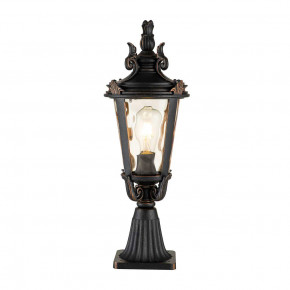 Elstead Lighting - Modello: Baltimore - Lampioncino da giardino con struttura in alluminio e diffusore in vetro - Colore: Bronzo - Attacco Lampadina: E27 - 1 Lampadina - Watt 100W - Dimmerabile: NO - Grado di Protezione: IP44 - Classe Energetica: A - SKU: BT3-M 