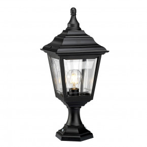 Elstead Lighting - Modello: Kerry - Lampioncino da giardino e per portico struttura in polimero - Colore: Nero - Attacco Lampadina: E27 - 1 Lampadina - Watt 100W - Dimmerabile: NO - Grado di Protezione: IP44 - Classe Energetica: A - SKU: KERRY-PED-POR - Codice EAN: 5024005520702 