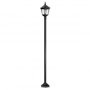 Elstead Lighting - Modello: Kerry - Lampione da giardino con struttura in resina e diffusore in acrilico - Colore: Nero - Attacco Lampadina: E27 - 1 Lampadina - Watt 100W - Dimmerabile: NO - Grado di Protezione: IP44 - Classe Energetica: A - SKU: KERRY-POST - Codice EAN: 5024005520900 
