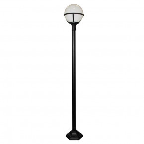Elstead Lighting - Modello: Glenbeigh - Lampione da giardino per esterni in resina e diffusore in acrilico - Colore: Nero - Attacco Lampadina: E27 - 1 Lampadina - Watt 100W - Dimmerabile: NO - Grado di Protezione: IP44 - Classe Energetica: A - SKU: GLENBEIGH-POST - Codice EAN: 5024005517702 