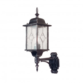 Elstead Lighting - Modello: Wexford - Lanterna da parete da esterno con struttura in metallo e paralume in vetro - Colore: Nero/Argento - Attacco Lampadina: E27 - 1 Lampadina - Watt 100W - Dimmerabile: NO - Grado di Protezione: IP44 - Classe Energetica: A - SKU: WX1 - Codice EAN: 5024005432500 