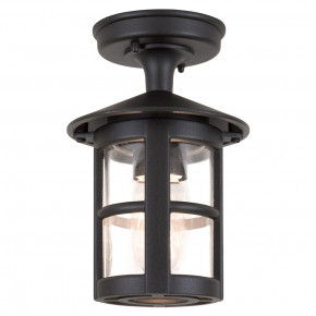 Elstead Lighting - Modello: Hereford - Lanterna da portico dal design rustico diffusore in vetro struttura in alluminio - Colore: Nero - Attacco Lampadina: E27 - 1 Lampadina - Watt 100W - Dimmerabile: NO - Grado di Protezione: IP43 - Classe Energetica: A - SKU: BL21A-BLACK - Codice EAN: 5024005237006